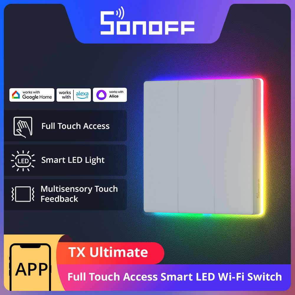 Wifi Led Dimmer - SONOFF TX 궁극의 스마트 와이파이 벽