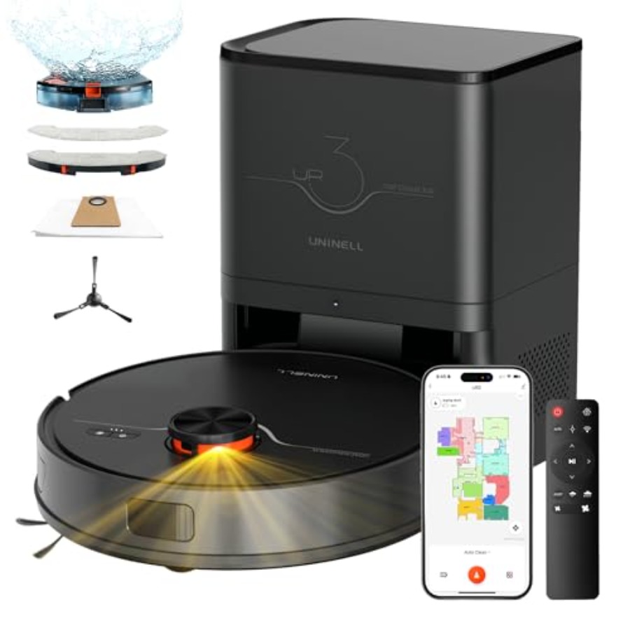 Smart Home Robot - 가정용 로봇청소기 UR3, ABS 플라스틱 바디,