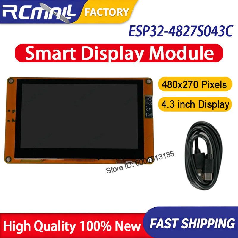 Smart Home Arduino - ESP32-4827S043C 4.3인치 스마트 LCD 디스플레이 모듈