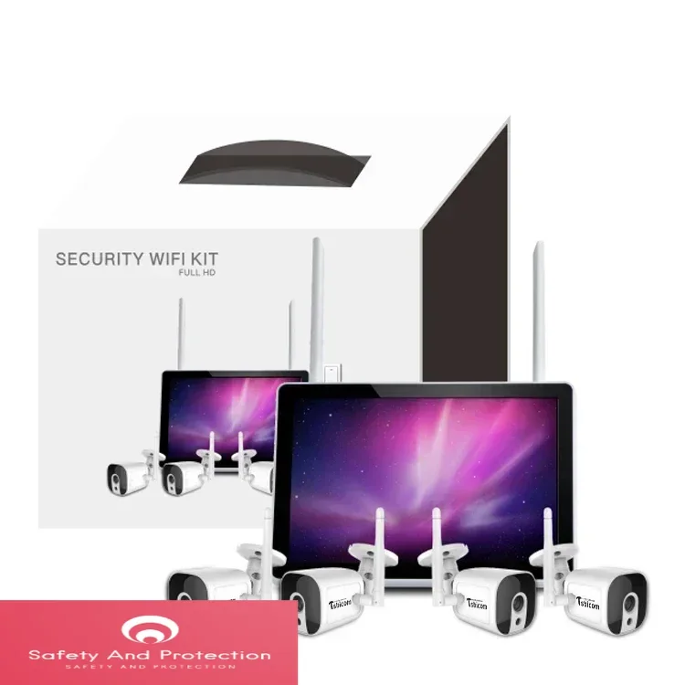 Smart Home Cctv Camera - 투야 스마트 와이파이 4채널 NVR 키트