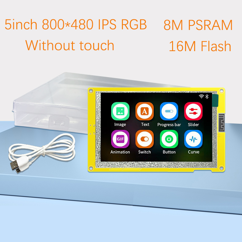 Smart Home Arduino - ESP32-S3 스마트 디스플레이 RGB LCD 모듈,