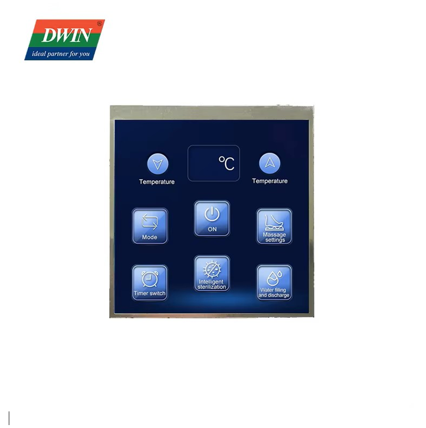 Smart Home Panel - 2026 DWIN 4.1인치 IPS 인셀 온도조절기