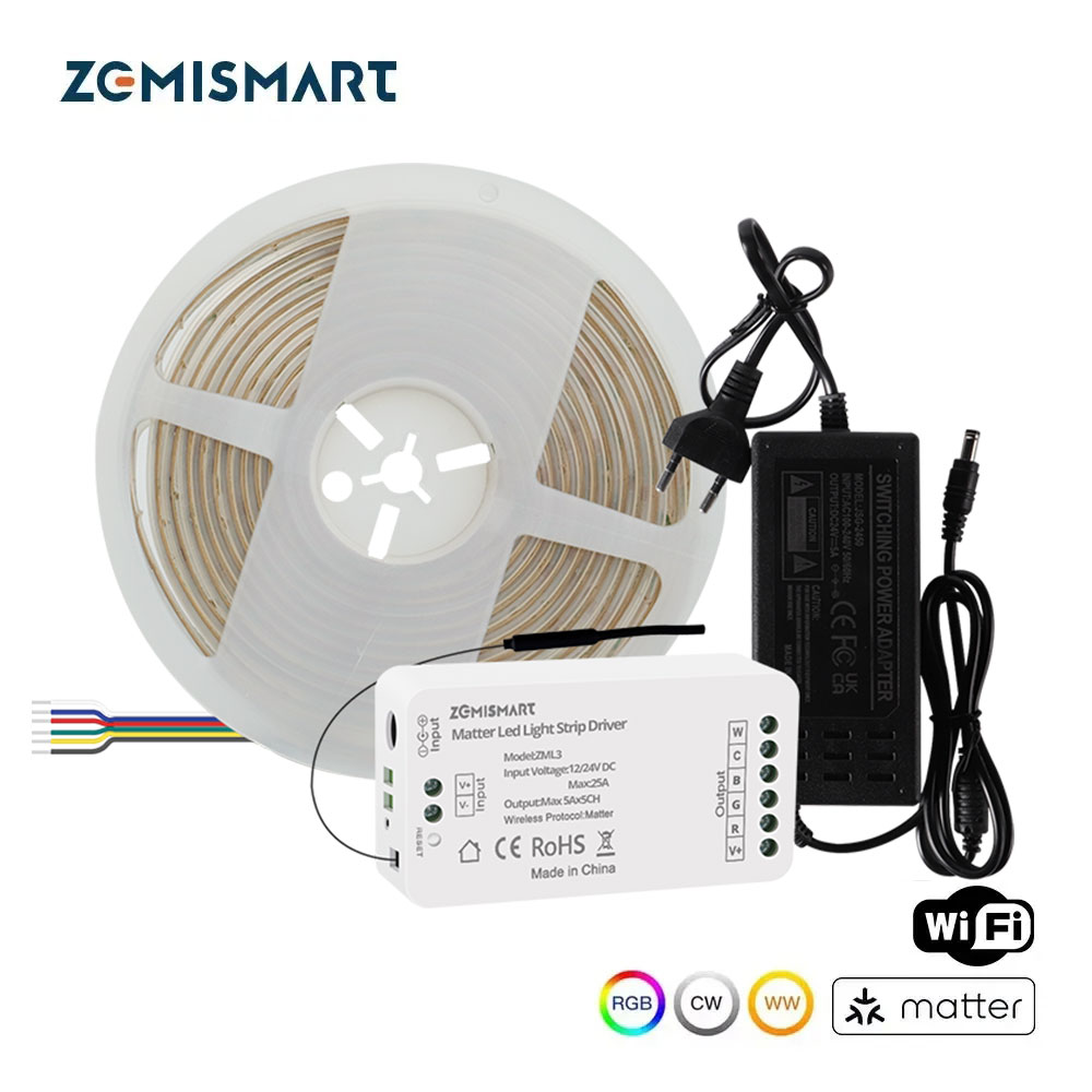 Wifi Led Dimmer - Zemismart COB LED 스트립 라이트, 와이파이