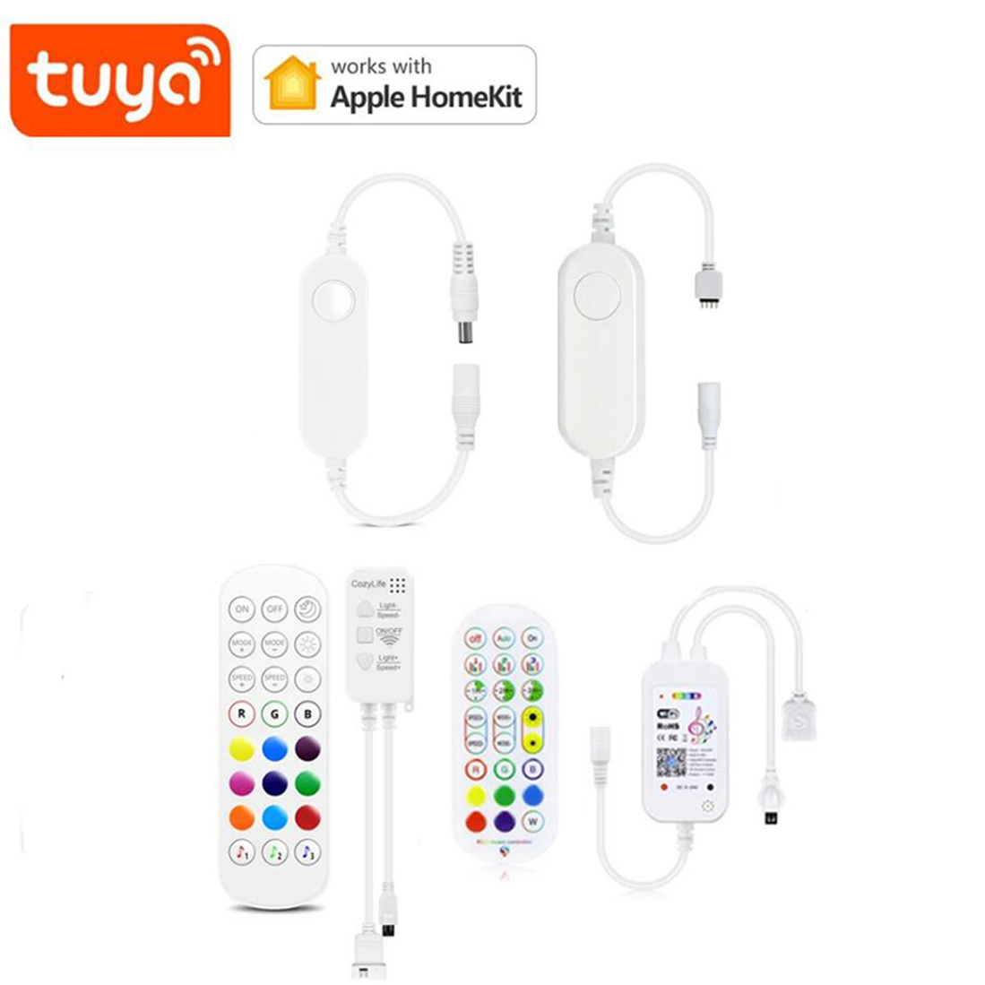 Smart Home Llm - Tuya LED 스트립 컨트롤러, Homekit 스마트