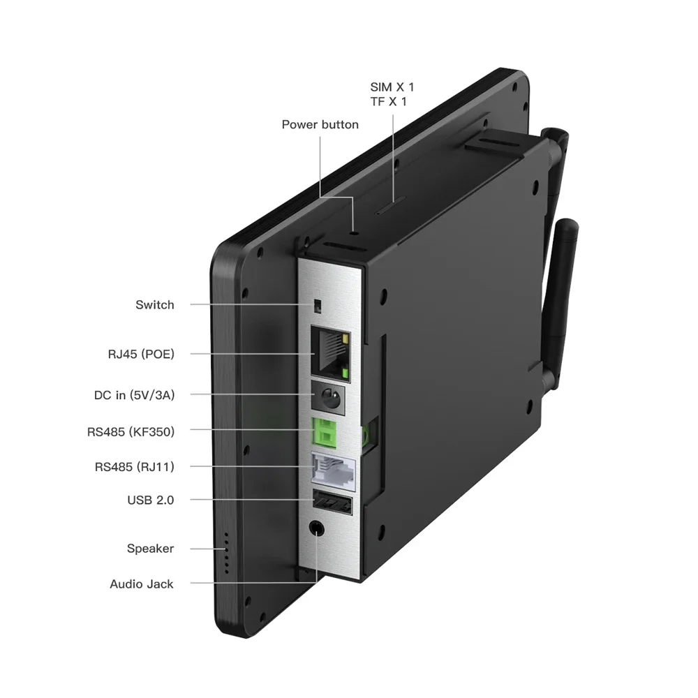 Smart Home Panel - DC 입력 8인치 ≥5.0인치, P801 스마트