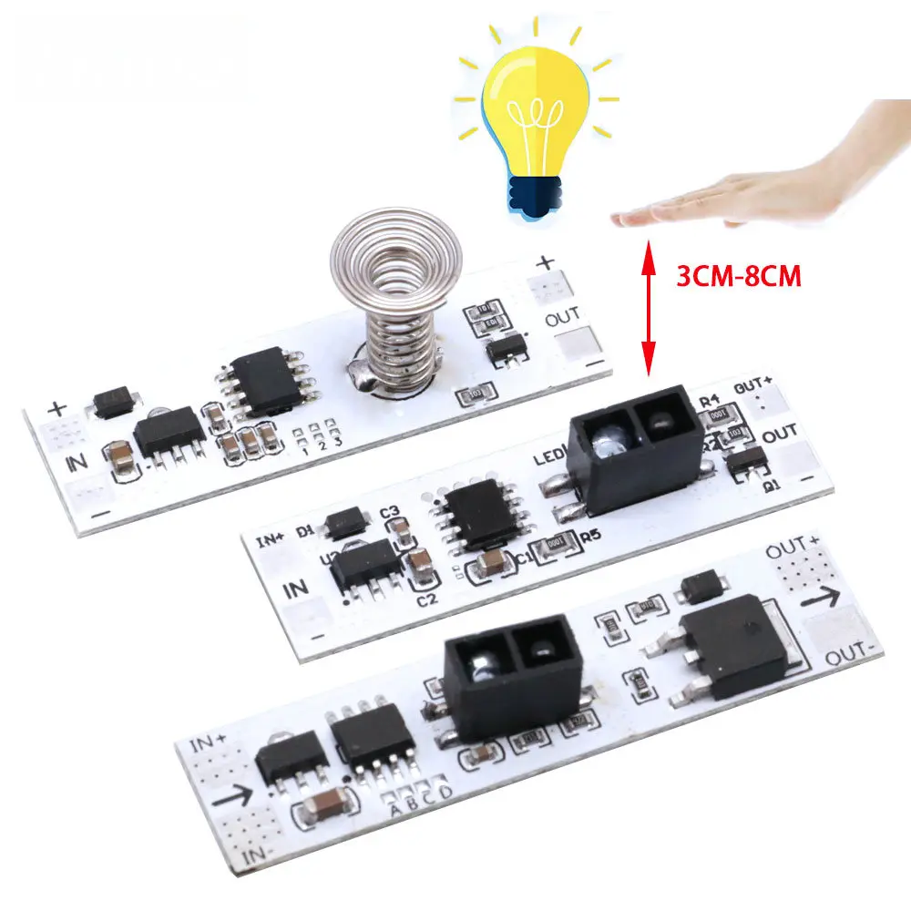 Smart Home Llm - 정전식 터치 센서 스위치 코일 용수철
