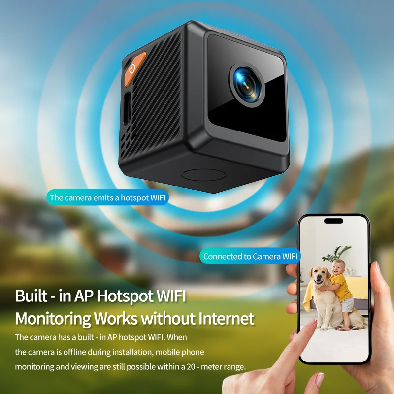 Smart Home Cctv Camera - W02 1080P 미니 보안 보호 홈