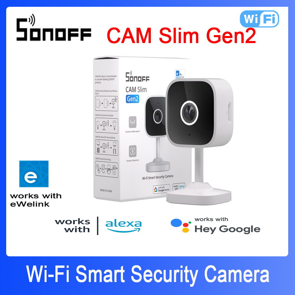 Smart Home Cctv Camera - SONOFF CAM Slim Gen2 WiFi 스마트