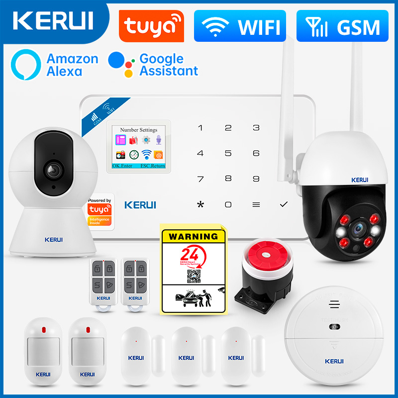 Smart Home Cctv Camera - KERUI W181 경보 시스템 보안 홈