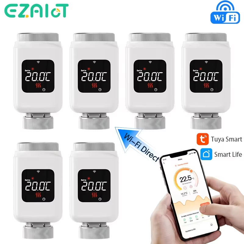 Smart Home Yasmina - Tuya 스마트 WiFi 온도 조절 라디에이터