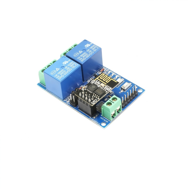 Smart Home Esp8266 - 5V/12V ESP8266 듀얼 채널 WiFi 릴레이