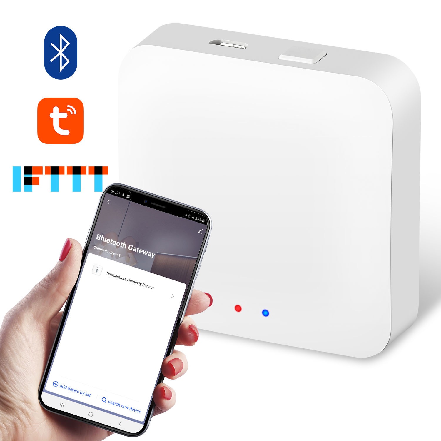 Smart Ir Remote Controller - 투야 지그비 멀티모드 게이트웨이 허브 스마트