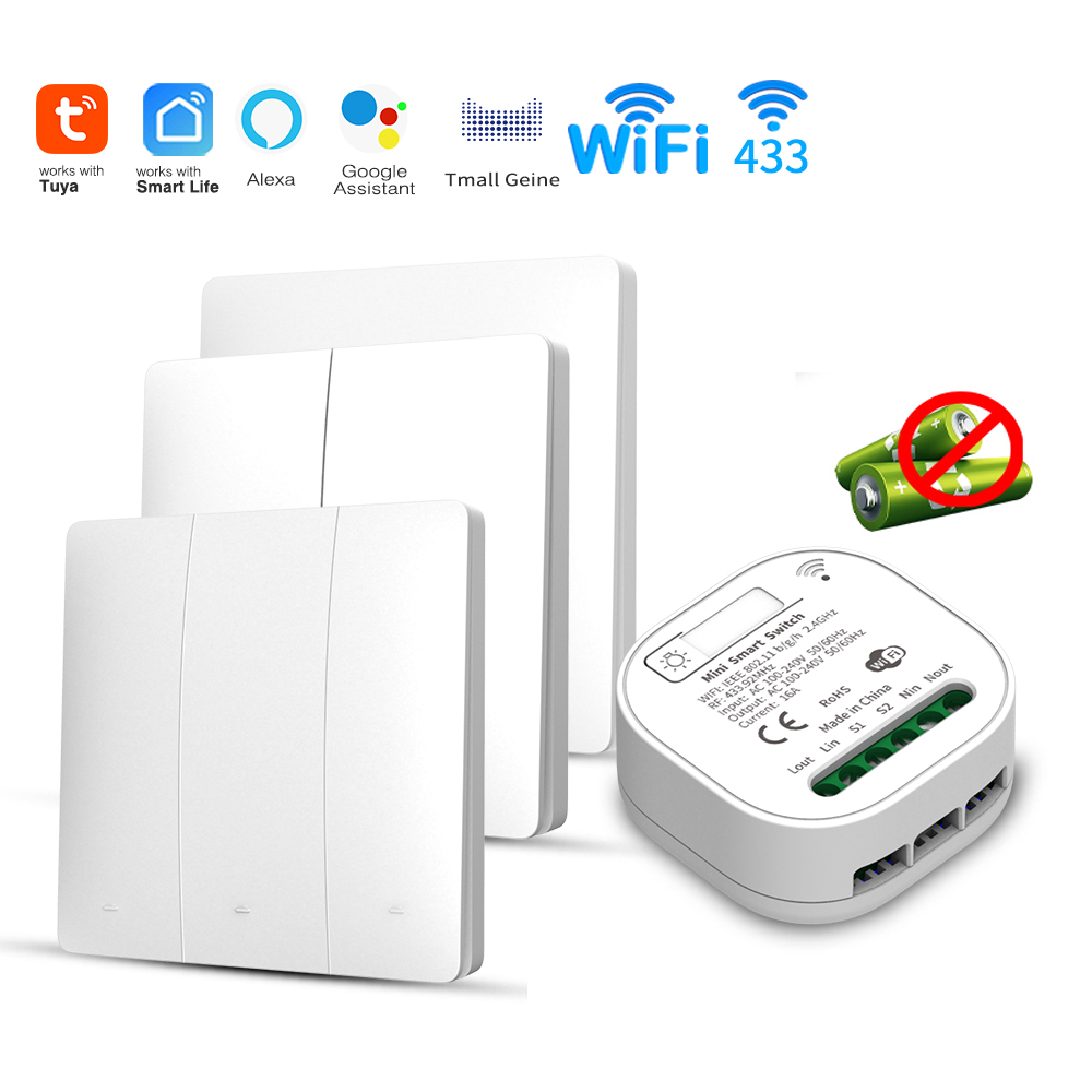Smart Home Google - Tuya WiFi 스마트 자체 전원 공급