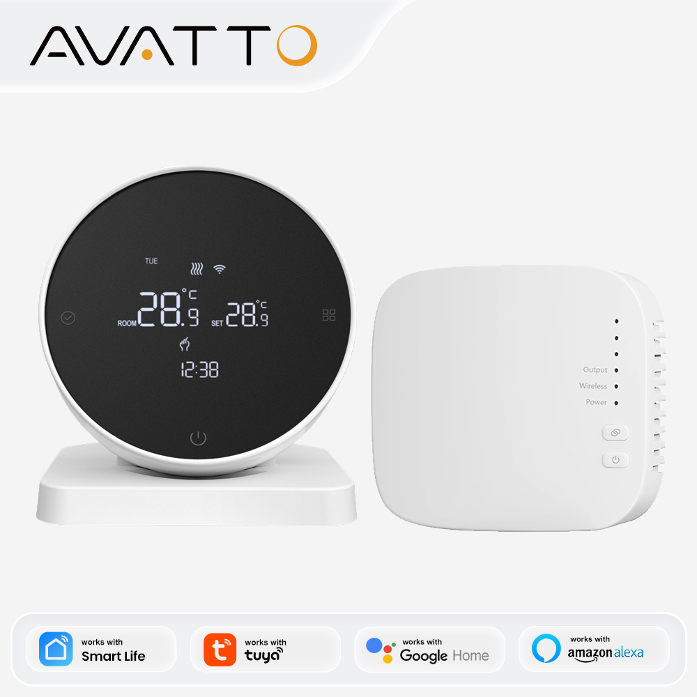Smart Home Yasmina - AVATTO WiFi 스마트 온도 조절기, RF