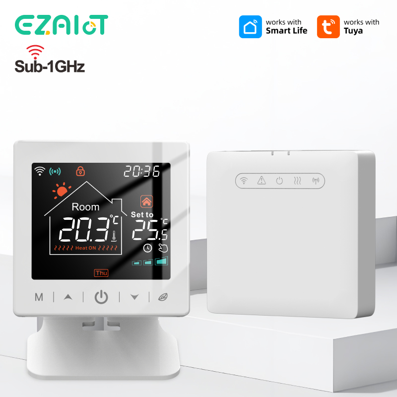 스마트 홈 와이파이 온도조절기 투야 RF 무선 가스 보 - Smart Home Yasmina 리뷰 및 가격