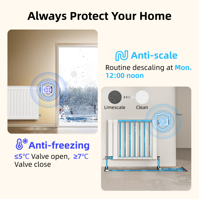 스마트 투야 지그비 온도조절기 라디에이터 밸브 TRV  - Smart Home Yasmina 리뷰 및 가격