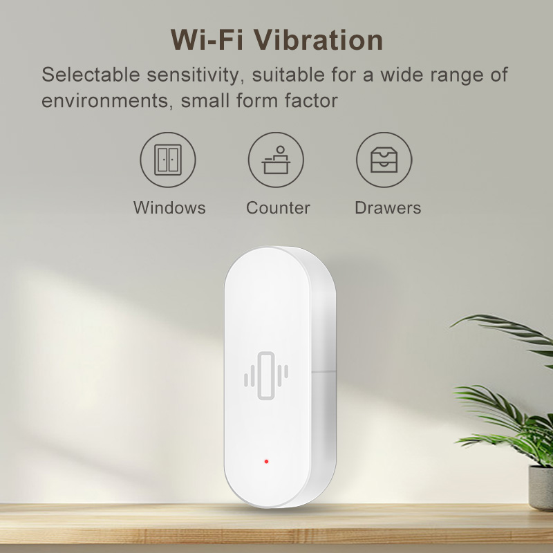 Tuya WiFi 진동 센서, 민감한 감지, 스마트 알 - Smart Home Setup 리뷰 및 가격