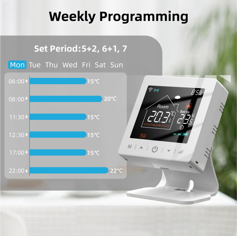 스마트 홈 와이파이 온도조절기 투야 RF 무선 가스 보 - Smart Home Yasmina 리뷰 및 가격