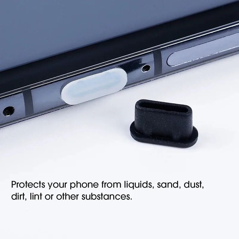 10-500Pcs USB 충전 포트 유형 C 먼지 플러 - Smart Home Xiaomi Kit 리뷰 및 가격