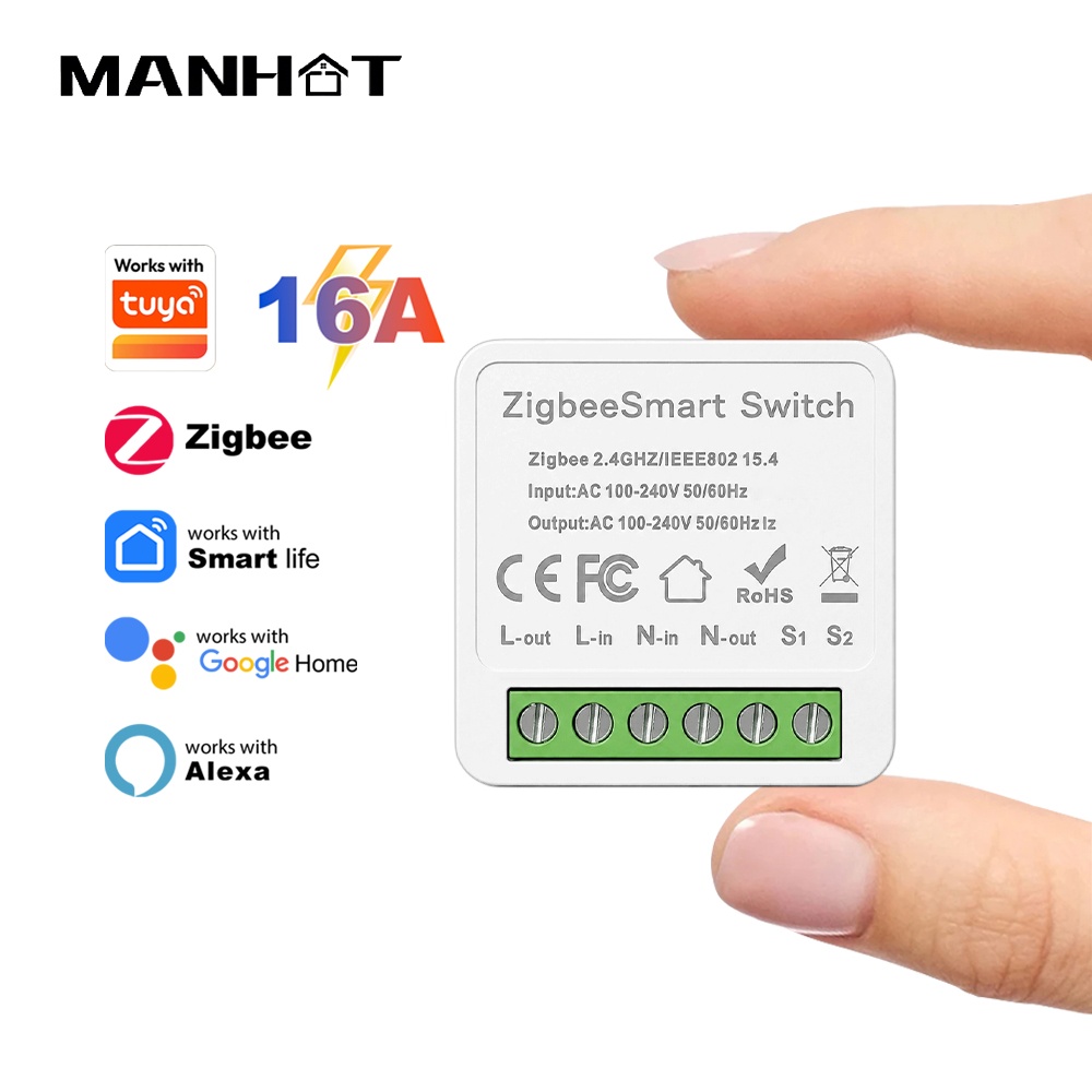 만호트 ZigBee 3.0 스위치 모듈 16A, 스마트 - Smart Home Google 리뷰 및 가격