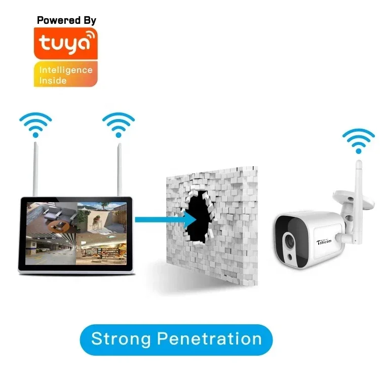 투야 스마트 와이파이 4채널 NVR 키트 12인치 LC - Smart Home Cctv Camera 리뷰 및 가격