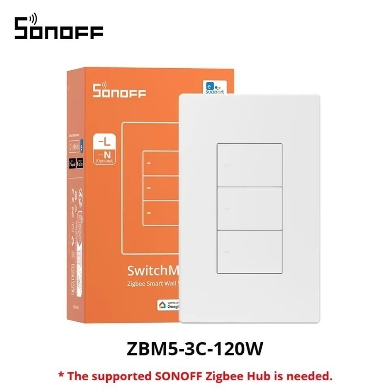 Zigbee M5 Matter 120 스마트 월 스위치 - Smart Home Google 리뷰 및 가격