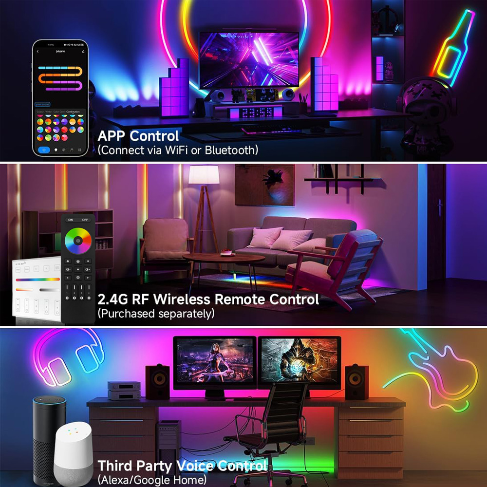 2.4G WiFi RGB SPI 컨트롤러 Tuya AP - Smart Home Llm 리뷰 및 가격