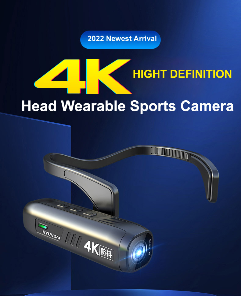 스마트 아웃도어 스포츠 5K 헤드 웨어러블 카메라 Wi - Smart Home Cctv Camera 리뷰 및 가격