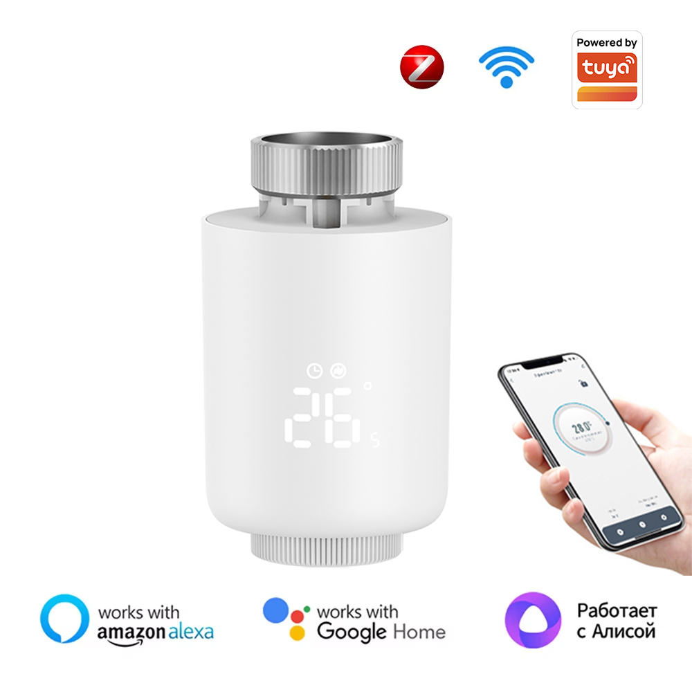 Tuya ZigBee 온도 조절기 라디에이터 액추에이터 - Smart Home Yasmina 리뷰 및 가격