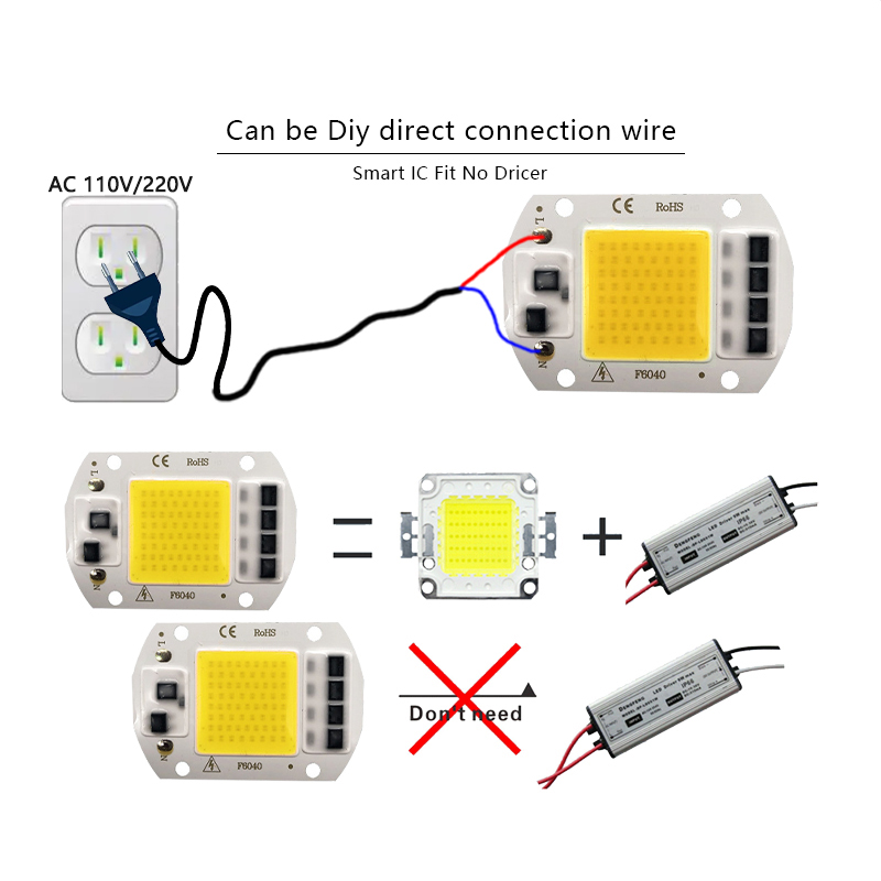 3000K 6000K LED COB 칩 라이트 비드,  - Smart Bulb 리뷰 및 가격