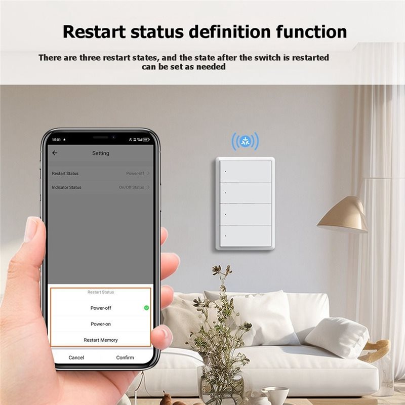AAAN 음성 제어 투야 와이파이 스마트 조명 스위치, - Smart Home Google 리뷰 및 가격