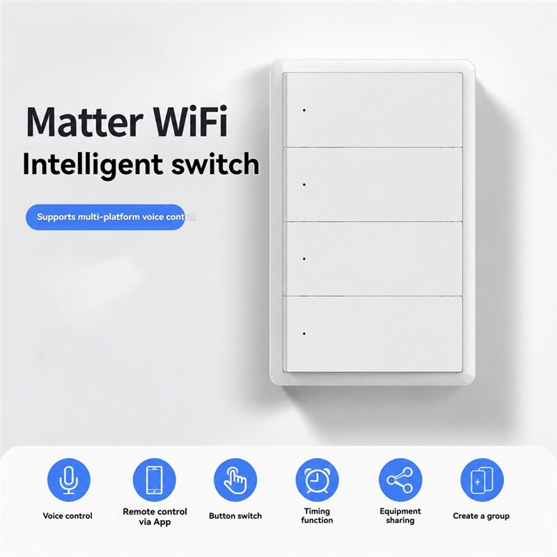 AAAN 음성 제어 투야 와이파이 스마트 조명 스위치, - Smart Home Google 리뷰 및 가격