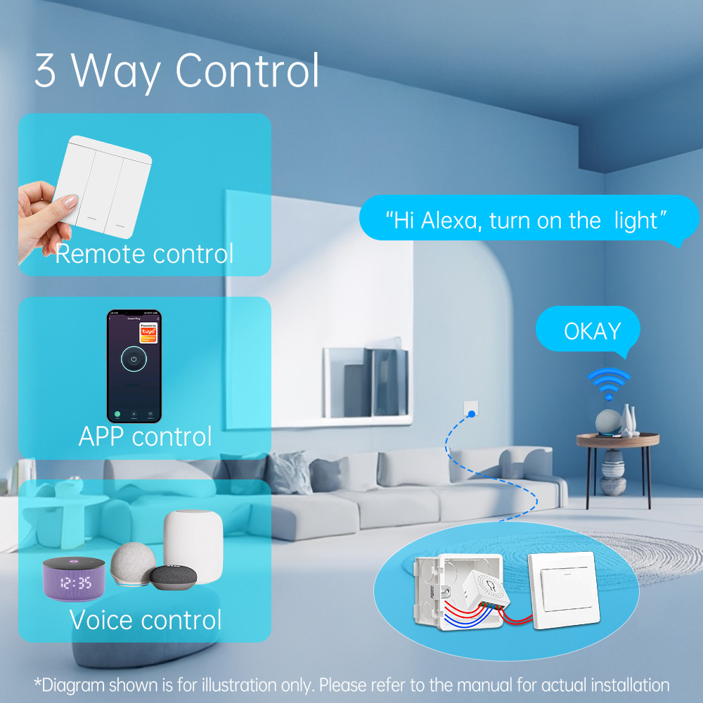 투야 와이파이 스마트 조명 스위치 스마트 홈 무선 RF - Smart Home Google 리뷰 및 가격