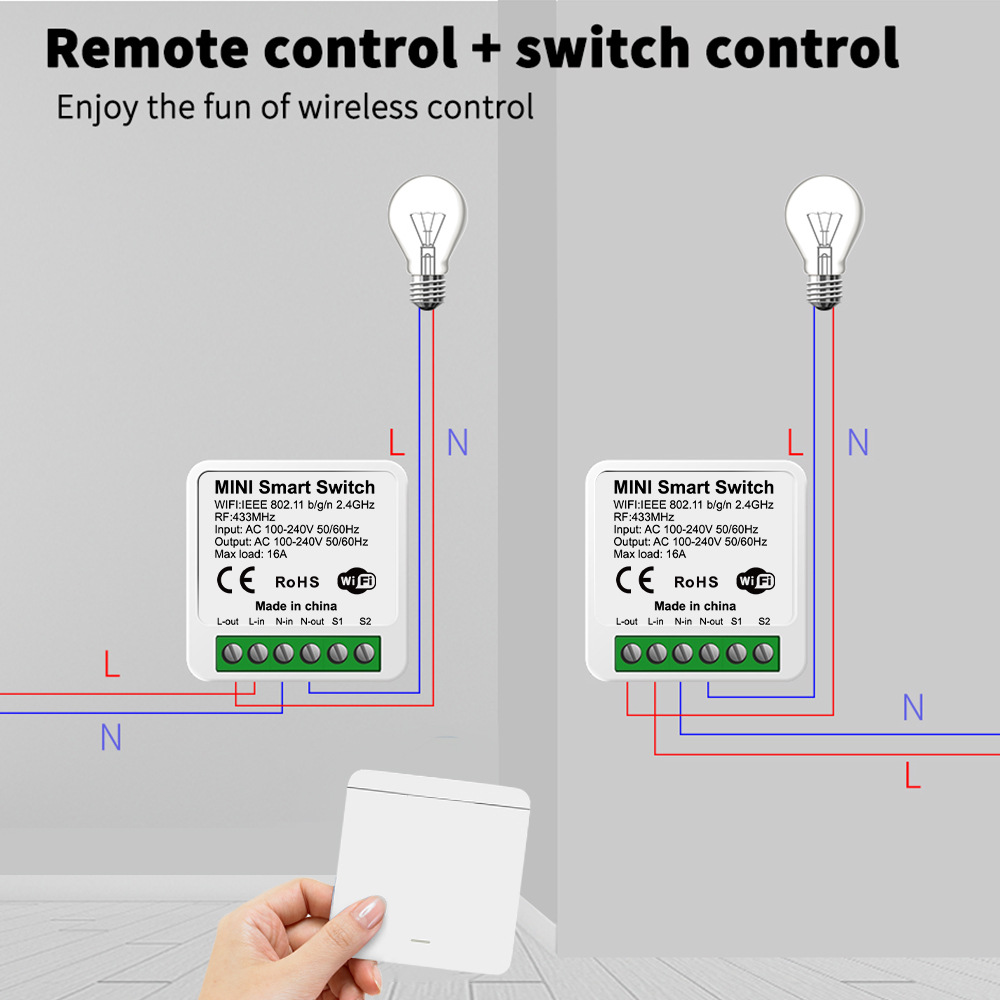 투야 와이파이 스마트 조명 스위치 스마트 홈 무선 RF - Smart Home Google 리뷰 및 가격