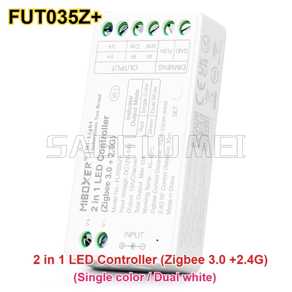 Miboxer 새로운 Zigbee 3.0 스마트 컨트롤 - Wifi Led Dimmer 리뷰 및 가격