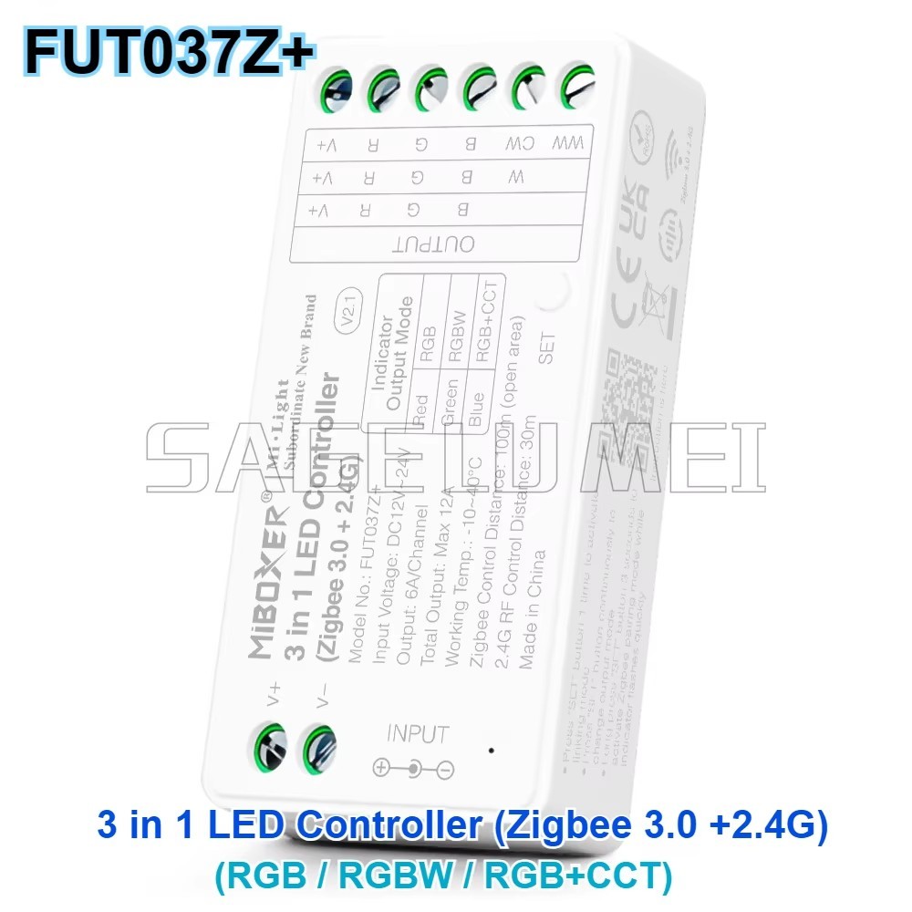 Miboxer 새로운 Zigbee 3.0 스마트 컨트롤 - Wifi Led Dimmer 리뷰 및 가격
