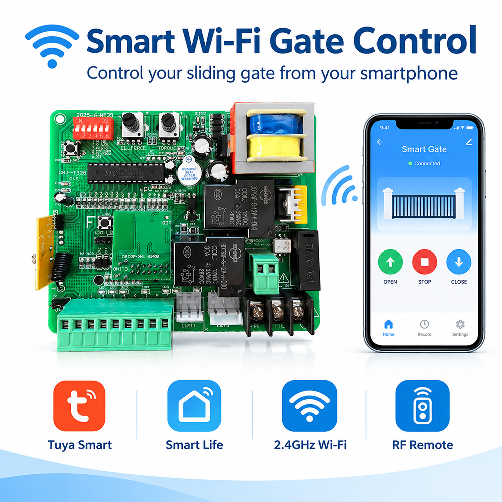 220V-230V AC 투야 와이파이 슬라이딩 게이트  - Wifi Led Dimmer 리뷰 및 가격