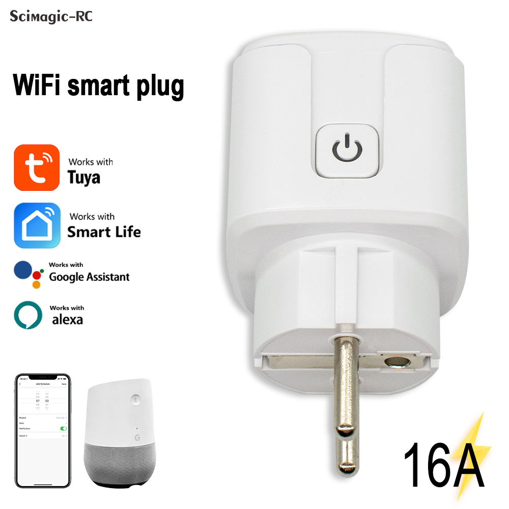 투야 스마트 플러그 WiFi 소켓 16A 전력 모니터링 - Smart Home Google 리뷰 및 가격