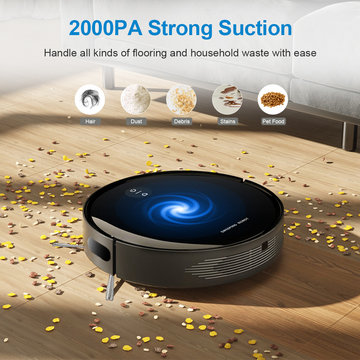 스마트 로봇 진공청소기 자동 충전 2-in-1 스윕 걸 - Smart Home Robot 리뷰 및 가격