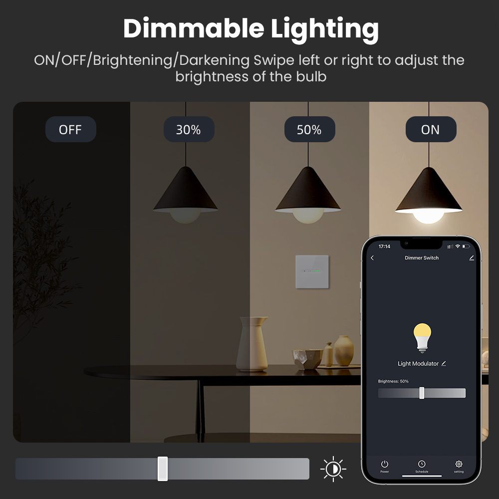 AVATTO WiFi 1/2 Gang 스마트 디머 스위 - Smart Home Google 리뷰 및 가격