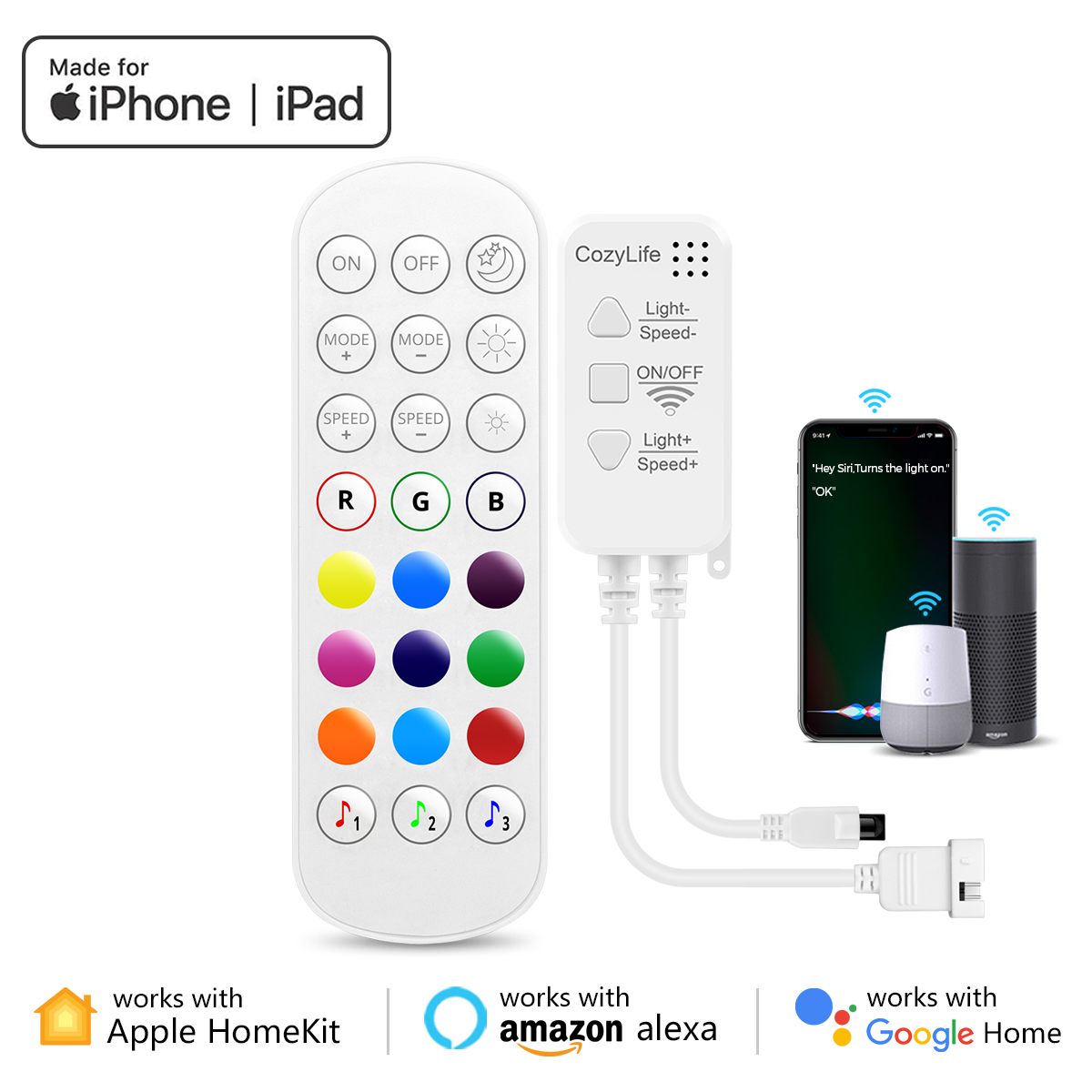 Tuya LED 스트립 컨트롤러, Homekit 스마트 - Smart Home Llm 리뷰 및 가격