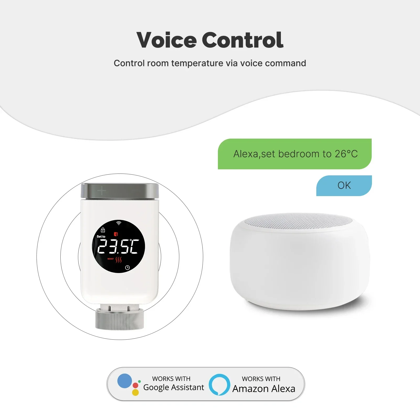 MOES 스마트 Wifi/Zigbee 온도 조절 라디에 - Smart Home Yasmina 리뷰 및 가격
