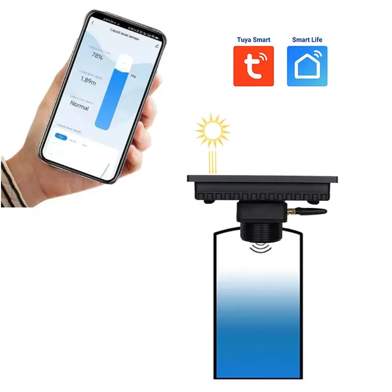 Tuya TLC2502-WF-S 초음파 수위 센서용 E - Smart Home Panel 리뷰 및 가격