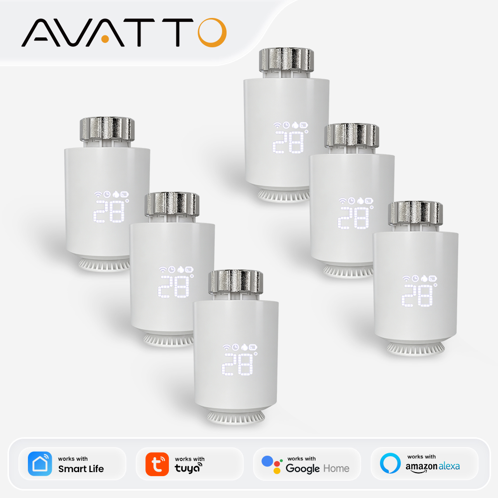 AVATTO ZigBee 온도 조절기 라디에이터 액추에 - Smart Home Yasmina 리뷰 및 가격