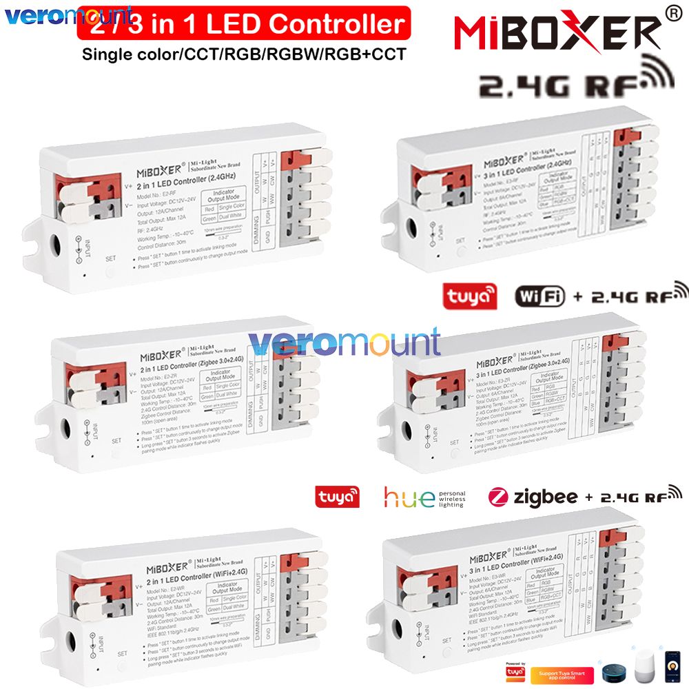 MiBoxer 3in1 2in1 LED 컨트롤러 Zig - Wifi Led Dimmer 리뷰 및 가격