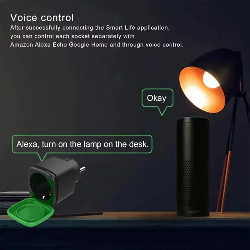 투야 EU 16A WiFi 스마트 방수 소켓, 실외용  - Smart Home Google 리뷰 및 가격
