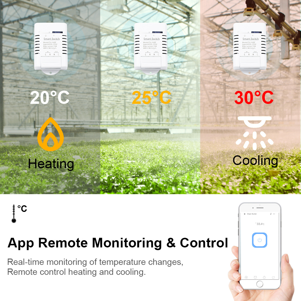 Wifi 온도 센서 Tuya eWelink 스마트 Wi - Smart Home Yasmina 리뷰 및 가격