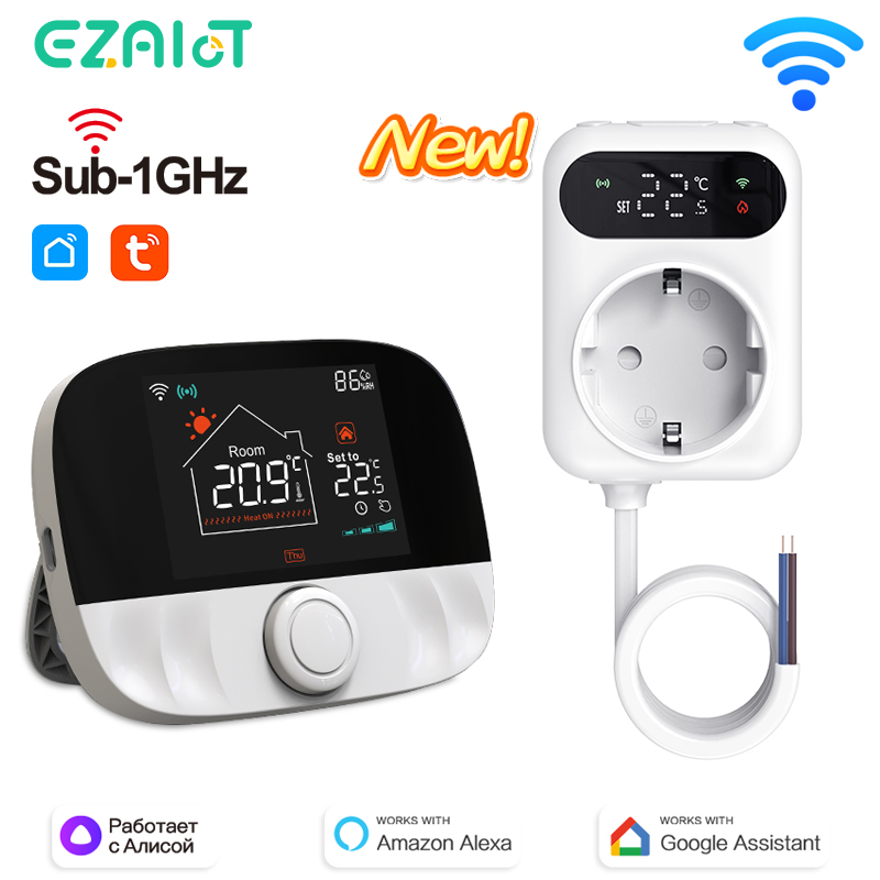 Tuya WiFi Smart Thermostat Wat - Smart Home Yasmina 리뷰 및 가격