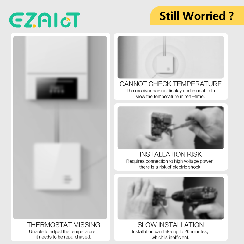 Tuya WiFi Smart Thermostat Wat - Smart Home Yasmina 리뷰 및 가격