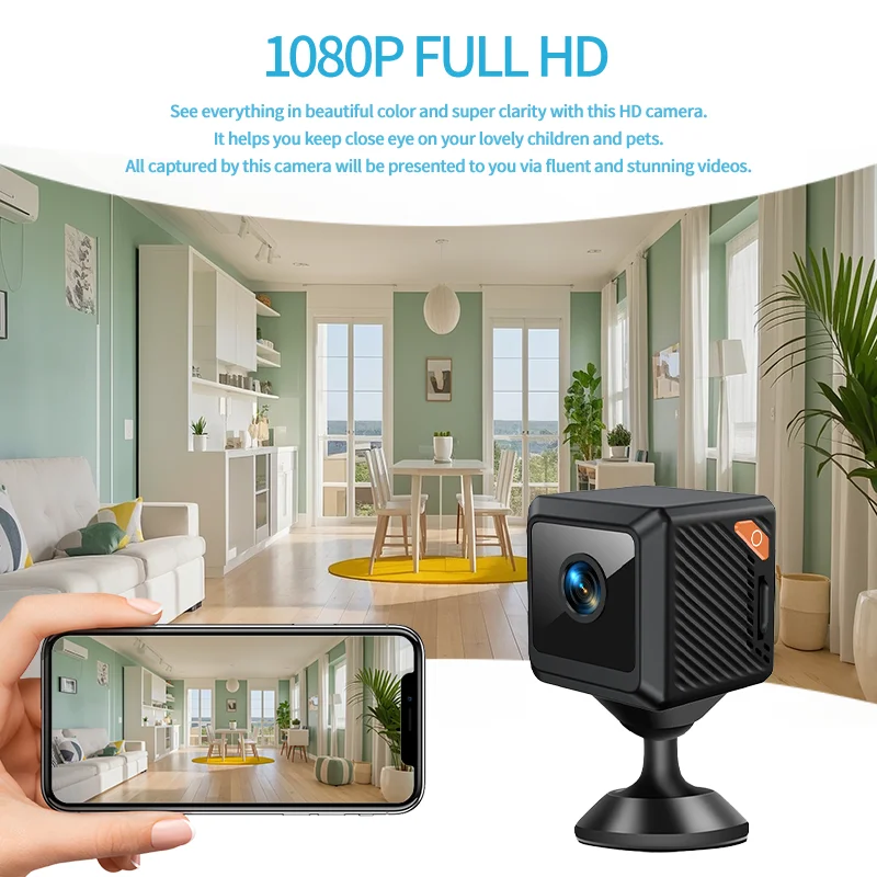 W02 1080P 미니 보안 보호 홈 나이트 비전 감시 - Smart Home Cctv Camera 리뷰 및 가격